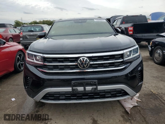 2021 Volkswagen Atlas SEL with VIN 1V2BE2CA3MC224845, listed as a Copart auction lot 72646844 with Not provided miles and Non repairable. Bid and sale history available at DreamBid. Image 5.