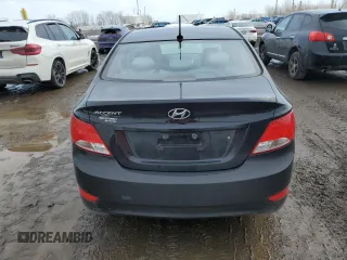 2016 Hyundai Accent SE with VIN KMHCT4AE7GU070485, listed as a Copart auction lot 47302385 with 152,330 mi miles and Salvage Title. Bid and sale history available at carsss.com. Image 6.