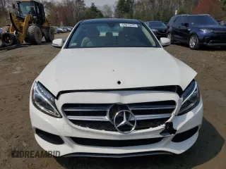 2018 Mercedes-Benz C 300 with VIN WDDWF4KB8JR316926, listed as a Copart auction lot 54015225 with 52,551 mi miles and Salvage title. Bid and sale history available at DreamBid. Image 5.