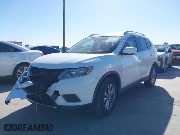 2015 Nissan Rogue S with VIN KNMAT2MT4FP568859, listed as a IAAI auction lot 41718743 with 122,607 mi miles and . Bid and sale history available at DreamBid. Image 2.
