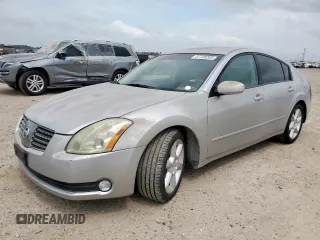 2004 Nissan Maxima SE z VIN 1N4BA41E54C848859, wystawiony jako Copart lot #57706265 z przebiegiem 185 478 mil mil oraz Szkoda całkowita • Salvage title. Historia ofert i sprzedaży dostępna na DreamBid. Obrazek 1.