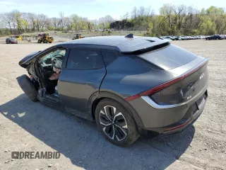 2023 Kia EV6 Wind with VIN KNDC3DLC5P5144383, listed as a Copart auction lot 54276445 with Not Provided miles and Salvage Title. Bid and sale history available at DreamBid. Image 2.