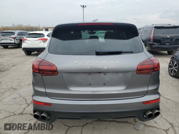 2017 Porsche Cayenne S z VIN WP1AB2A23HLA53729, wystawiony jako Copart lot #80111794 z przebiegiem 93 539 mil mil oraz Tytuł czysty. Historia ofert i sprzedaży dostępna na DreamBid. Obrazek 6.