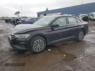 2019 Volkswagen Jetta S with VIN 3VWC57BU9KM124353, listed as a Copart auction lot 56851405 with 114,486 mi miles and Clean title. Bid and sale history available at DreamBid. Image 1.