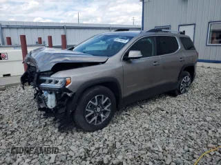 2023 GMC Acadia SLT with VIN 1GKKNUL45PZ194082, listed as a Copart auction lot 60736075 with 17,654 mi miles and Salvage title. Bid and sale history available at DreamBid. Image 1.