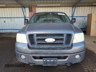 2006 Ford F-150 STX with VIN 1FTRX04W56KD82864, listed as a Copart auction lot 46181665 with 214,056 mi miles and Salvage Title. Bid and sale history available at carsss.com. Image 5.