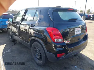 2018 Chevrolet Trax LS with VIN 3GNCJKSB1JL330732, listed as a IAAI auction lot 41739704 with 98,554 mi miles. Bid and sale history available at carsss.com. Image 3.