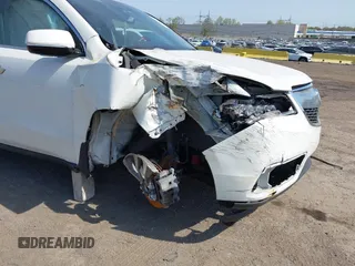 2016 Acura MDX w/Tech with VIN 5FRYD3H46GB007383, listed as a IAAI auction lot 42101738 with 150,207 mi miles. Bid and sale history available at carsss.com. Image 6.