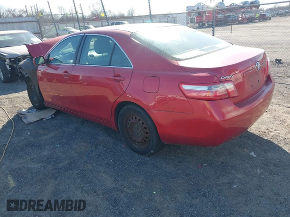 2007 Toyota Camry CE with VIN 4T1BE46K77U183843, listed as a IAAI auction lot 41674245 with 140,949 mi miles. Bid and sale history available at carsss.com. Image 3.