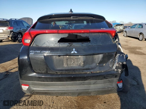 2020 Mitsubishi Eclipse Cross ES with VIN JA4AT3AA1LZ030574, listed as a Copart auction lot 50311765 with 72,875 mi miles and Salvage title. Bid and sale history available at DreamBid. Image 6.