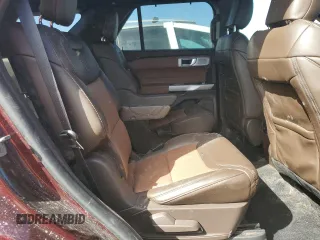2022 Ford Explorer King Ranch with VIN 1FM5K7LCXNGB57186, listed as a Copart auction lot 76189084 with 0 mi miles and Non Repairable. Bid and sale history available at carsss.com. Image 11.