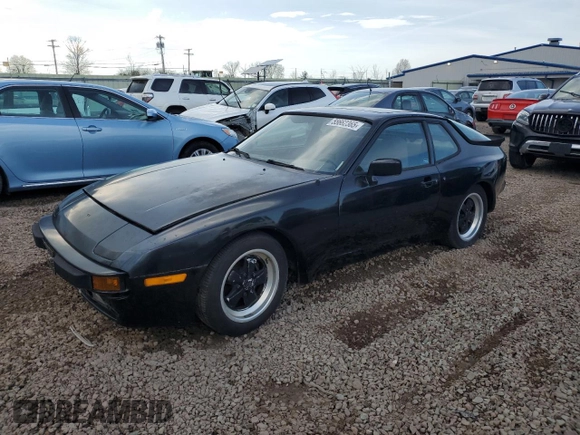 1983 Porsche 944 with VIN WP0AA0943DN454078, listed as a Copart auction lot 55662365 with 68,115 mi miles and Salvage Title. Bid and sale history available at carsss.com. Image 1.