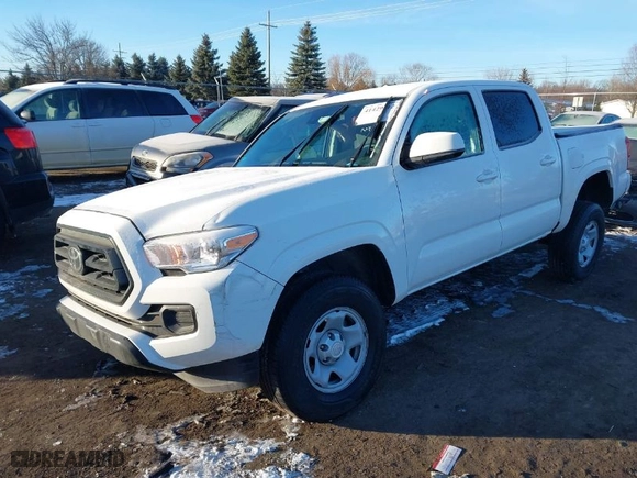 2023 Toyota Tacoma 4WD SR with VIN 3TMCZ5AN8PM648672, listed as a IAAI auction lot 41429412 with 11,731 mi miles. Bid and sale history available at carsss.com. Image 2.