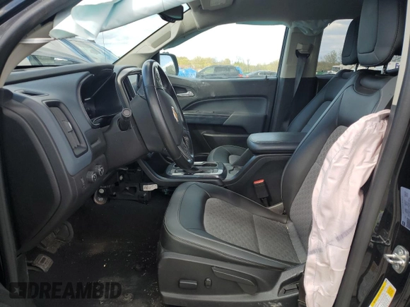2022 Chevrolet Colorado 4WD Z71 with VIN 1GCGTDENXN1137241, listed as a Copart auction lot 53559815 with 70,622 mi miles and Salvage title. Bid and sale history available at DreamBid. Image 7.