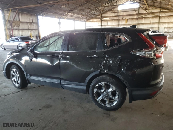 2018 Honda CR-V EX with VIN 2HKRW1H59JH508063, listed as a Copart auction lot 43809085 with 66,141 mi miles and Salvage Title. Bid and sale history available at carsss.com. Image 2.