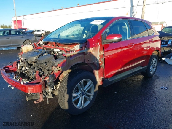 2017 Ford Edge SEL with VIN 2FMPK4J9XHBC46461, listed as a IAAI auction lot 41188226 with 69,340 mi miles. Bid and sale history available at carsss.com. Image 20.