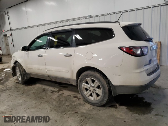 2013 Chevrolet Traverse LT with VIN 1GNKVGKD1DJ197416, listed as a Copart auction lot 47220605 with 137,620 mi miles and Salvage Title. Bid and sale history available at DreamBid. Image 2.