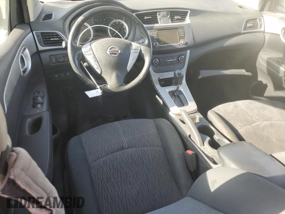 2015 Nissan Sentra SV with VIN 3N1AB7AP1FL689418, listed as a Copart auction lot 52521125 with 123,203 mi miles and Salvage Title. Bid and sale history available at carsss.com. Image 8.