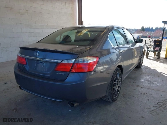 2015 Honda Accord Sedan Sport with VIN 1HGCR2F56FA247626, listed as a IAAI auction lot 41756043 with 127,185 mi miles. Bid and sale history available at carsss.com. Image 4.