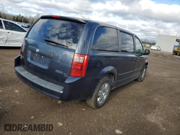 2009 Dodge Grand Caravan SE with VIN 2D8HN44EX9R530854, listed as a Copart auction lot 82131104 with 161,933 mi miles and Salvage title. Bid and sale history available at DreamBid. Image 3.