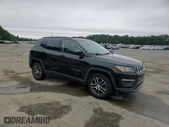 2017 Jeep Compass Latitude with VIN 3C4NJCBB3HT611495, listed as a Copart auction lot 55950525 with 66,051 mi miles and Non repairable. Bid and sale history available at DreamBid. Image 14.
