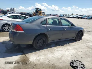 2010 Chevrolet Impala LS with VIN 2G1WA5EK6A1119765, listed as a Copart auction lot 50019595 with 266,807 mi miles and Salvage Title. Bid and sale history available at DreamBid. Image 3.
