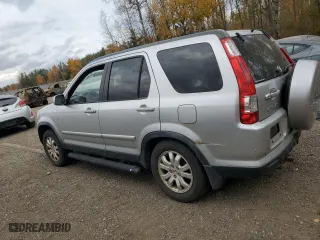 2006 Honda CR-V EX SE with VIN JHLRD78966C805583, listed as a Copart auction lot 77495894 with 412,012 mi miles and Salvage Title. Bid and sale history available at carsss.com. Image 2.