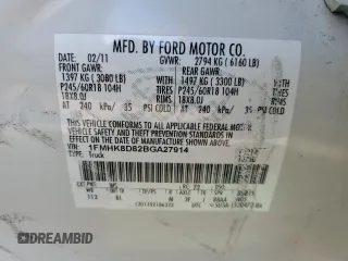 2011 Ford Explorer XLT с VIN 1FMHK8D82BGA27914, выставлен на аукционе Copart как лот 63690925 с пробегом 229 592 миль миль и Списание • Salvage title. История ставок и продаж доступна на DreamBid. Изображение 13.