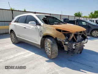 2017 Cadillac XT5 Luxury FWD with VIN 1GYKNBRS9HZ267858, listed as a Copart auction lot 58360695 with Not provided miles and Clean title. Bid and sale history available at DreamBid. Image 4.