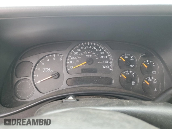 2003 Chevrolet Tahoe LS with VIN 1GNEC13Z63R237645, listed as a Copart auction lot 55961605 with Not provided miles and Salvage title. Bid and sale history available at DreamBid. Image 9.