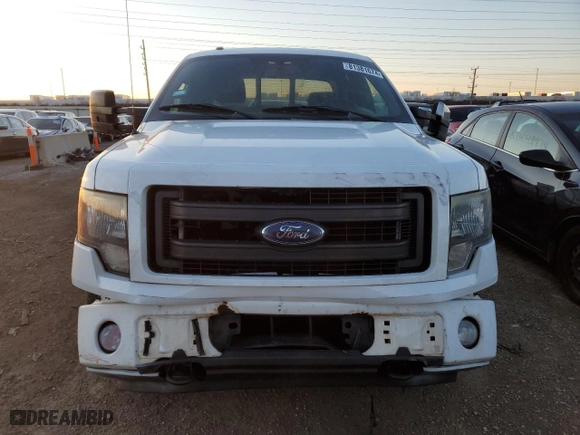 2014 Ford F-150 XL with VIN 1FTFW1ET4EFA01609, listed as a Copart auction lot 81381674 with 186,089 mi miles and Salvage Title. Bid and sale history available at carsss.com. Image 5.