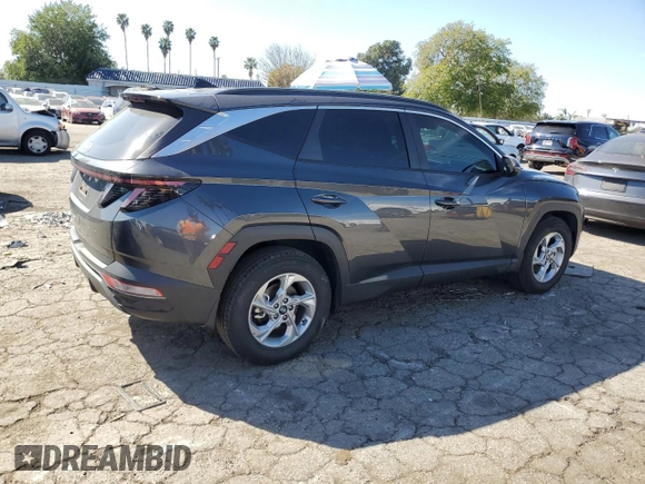 2023 Hyundai Tucson SEL with VIN 5NMJB3AE4PH233335, listed as a Copart auction lot 46365925 with 50,023 mi miles and Salvage Title. Bid and sale history available at carsss.com. Image 3.