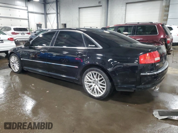 2004 Audi A8 with VIN WAUML44E44N013636, listed as a Copart auction lot 85742224 with 157,415 mi miles and Salvage title. Bid and sale history available at DreamBid. Image 2.