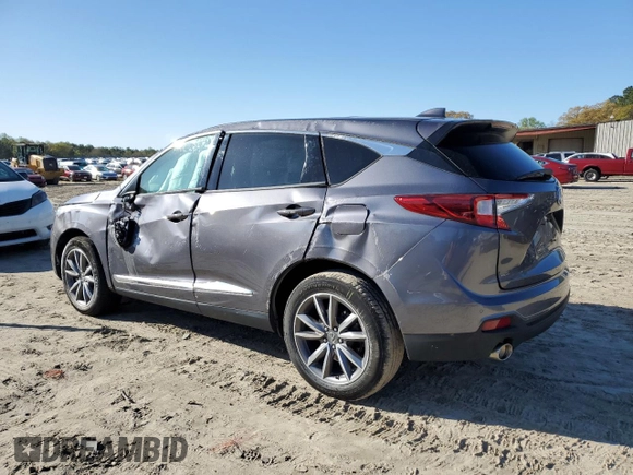 2019 Acura RDX Technology with VIN 5J8TC1H56KL005233, listed as a Copart auction lot 53622235 with 51,702 mi miles and Salvage title. Bid and sale history available at DreamBid. Image 2.