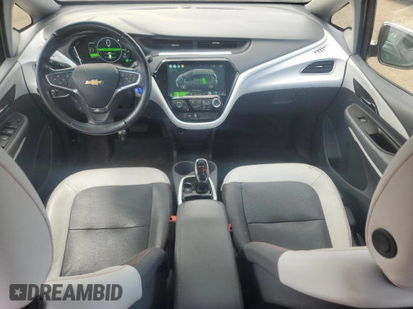 2020 Chevrolet Bolt EV Premier with VIN 1G1FZ6S03L4121787, listed as a Copart auction lot 53263015 with 25,227 mi miles and Clean title. Bid and sale history available at DreamBid. Image 8.