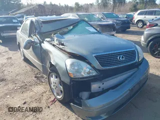 2001 Lexus LS 430 with VIN JTHBN30F710025252, listed as a IAAI auction lot 42004332 with 126,306 mi miles. Bid and sale history available at carsss.com. Image 1.