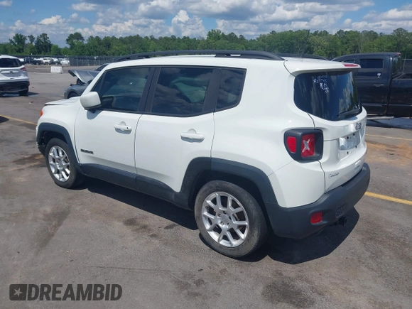 2019 Jeep Renegade Latitude with VIN ZACNJABB9KPK20061, listed as a IAAI auction lot 42253211 with 123,024 mi miles and . Bid and sale history available at DreamBid. Image 3.