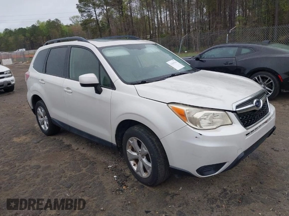 2014 Subaru Forester Premium z VIN JF2SJAEC7EH470132, wystawiony jako IAAI lot #41869866 z przebiegiem 63 625 mil mil oraz . Historia ofert i sprzedaży dostępna na DreamBid. Obrazek 1.