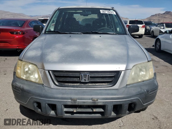2001 Honda CR-V LX with VIN JHLRD18451C020742, listed as a Copart auction lot 50718225 with 222,594 mi miles and Salvage Title. Bid and sale history available at carsss.com. Image 5.