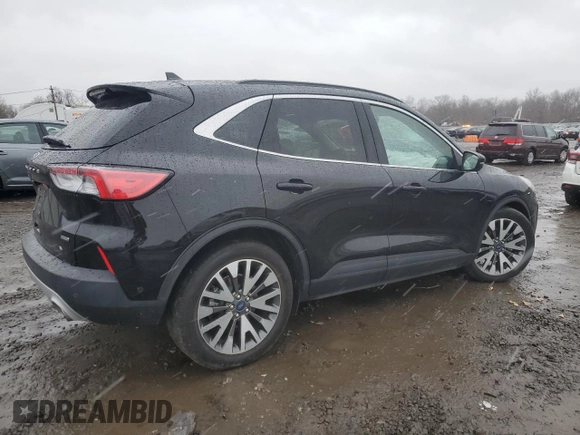 2020 Ford Escape Titanium Hybrid with VIN 1FMCU0DZ9LUA84807, listed as a Copart auction lot 85507594 with Not provided miles and Salvage title. Bid and sale history available at DreamBid. Image 3.