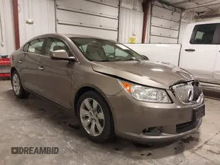 2012 Buick LaCrosse Premium 1 with VIN 1G4GD5E33CF176119, listed as a IAAI auction lot 42026838 with 35,084 mi miles. Bid and sale history available at carsss.com. Image 1.