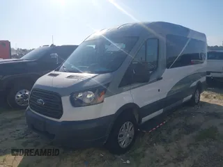 2017 Ford Transit Passenger XL with VIN 1FBZX2CM7HKB08794, listed as a IAAI auction lot 42312072 with 42,676 mi miles and . Bid and sale history available at DreamBid. Image 17.