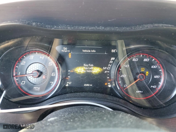 2017 Dodge Charger SXT with VIN 2C3CDXJG6HH638982, listed as a Copart auction lot 46188125 with 65,682 mi miles and Salvage Title. Bid and sale history available at carsss.com. Image 9.