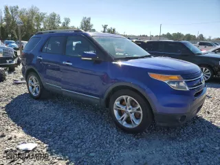 2015 Ford Explorer Limited with VIN 1FM5K7F80FGB71235, listed as a Copart auction lot 75336054 with 142,654 mi miles and Salvage Title. Bid and sale history available at carsss.com. Image 4.
