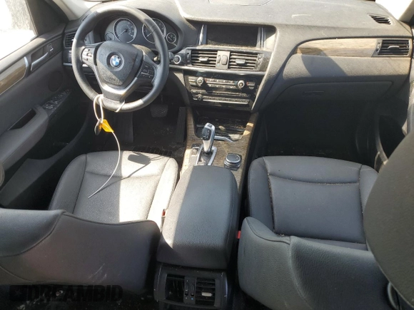 2017 BMW X3 sDrive28i with VIN 5UXWZ7C3XH0V89308, listed as a Copart auction lot 58942124 with 74,469 mi miles and Clean Title. Bid and sale history available at carsss.com. Image 8.