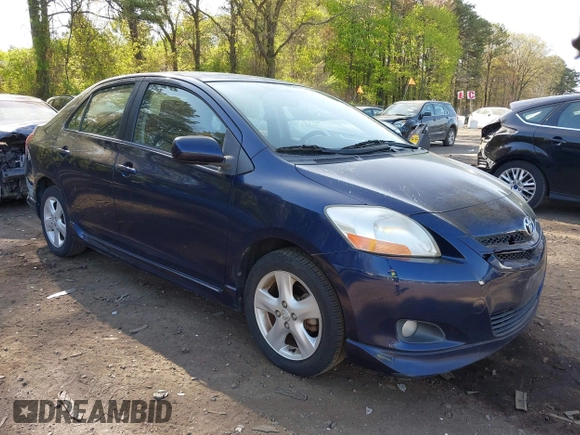 2008 Toyota Yaris with VIN JTDBT923781239191, listed as a IAAI auction lot 42175918 with 155,127 mi miles. Bid and sale history available at carsss.com. Image 1.