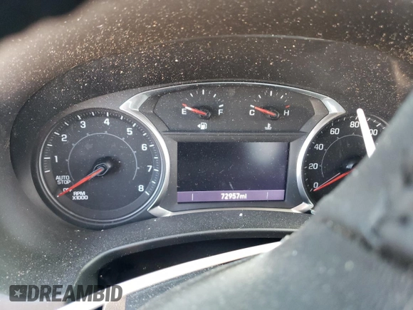 2019 GMC Terrain SLE with VIN 3GKALMEVXKL117425, listed as a Copart auction lot 57951545 with 72,957 mi miles and Salvage title. Bid and sale history available at DreamBid. Image 9.