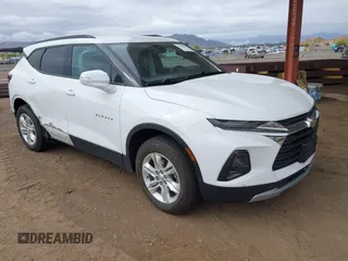 2022 Chevrolet Blazer LT z VIN 3GNKBCR43NS115080, wystawiony jako IAAI lot #42193840 z przebiegiem 56 067 mil mil oraz . Historia ofert i sprzedaży dostępna na DreamBid. Obrazek 1.
