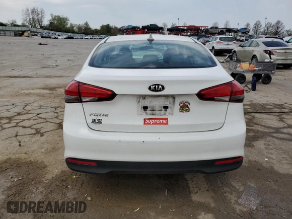 2018 Kia Forte LX with VIN 3KPFK4A76JE242548, listed as a Copart auction lot 52556265 with 107,465 mi miles and Salvage Title. Bid and sale history available at carsss.com. Image 6.