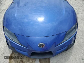 2023 Toyota Supra 3.0 with VIN WZ1DB0G08PW061526, listed as a Copart auction lot 61642655 with 11,279 mi miles and Salvage title. Bid and sale history available at DreamBid. Image 11.